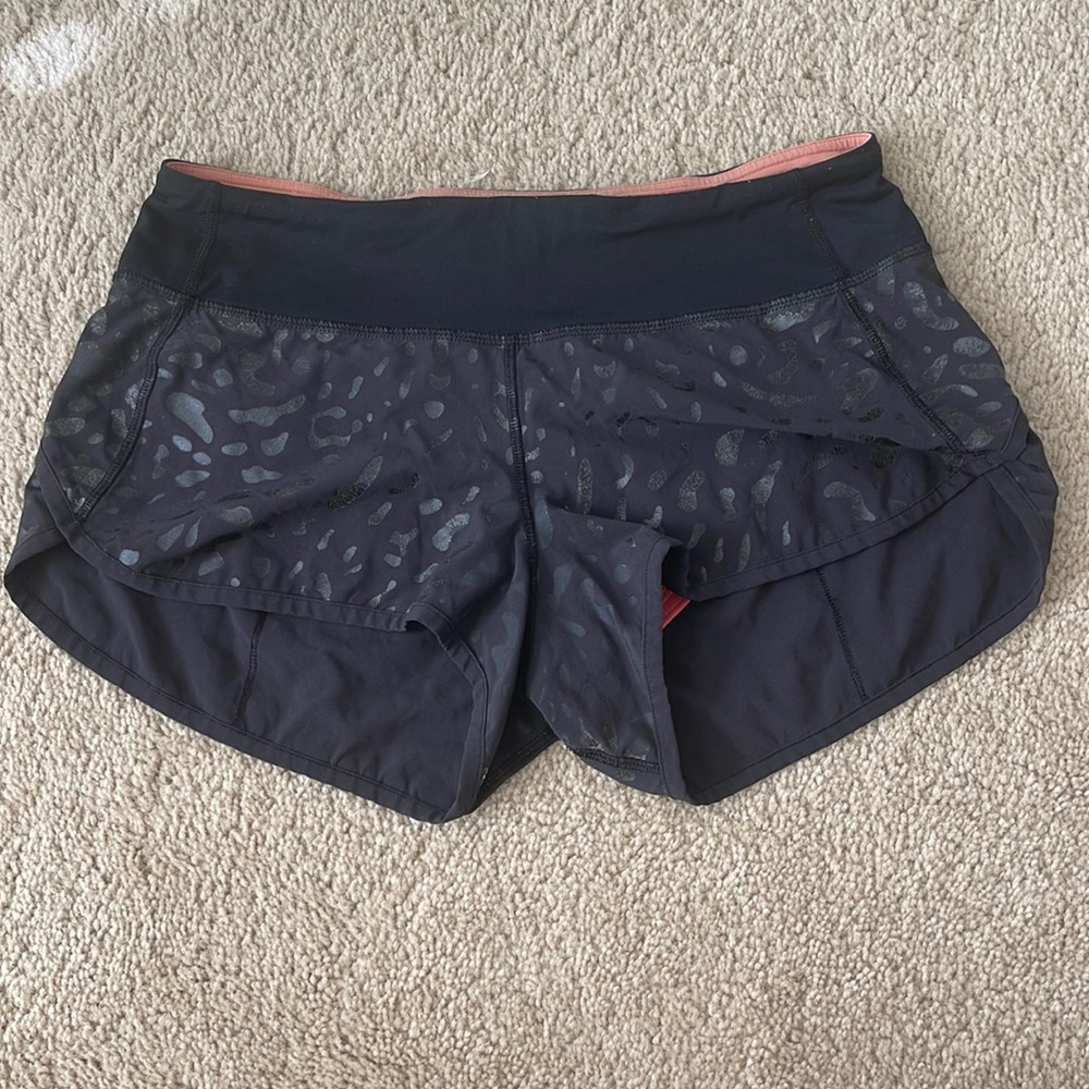 Lululemon speed shorts